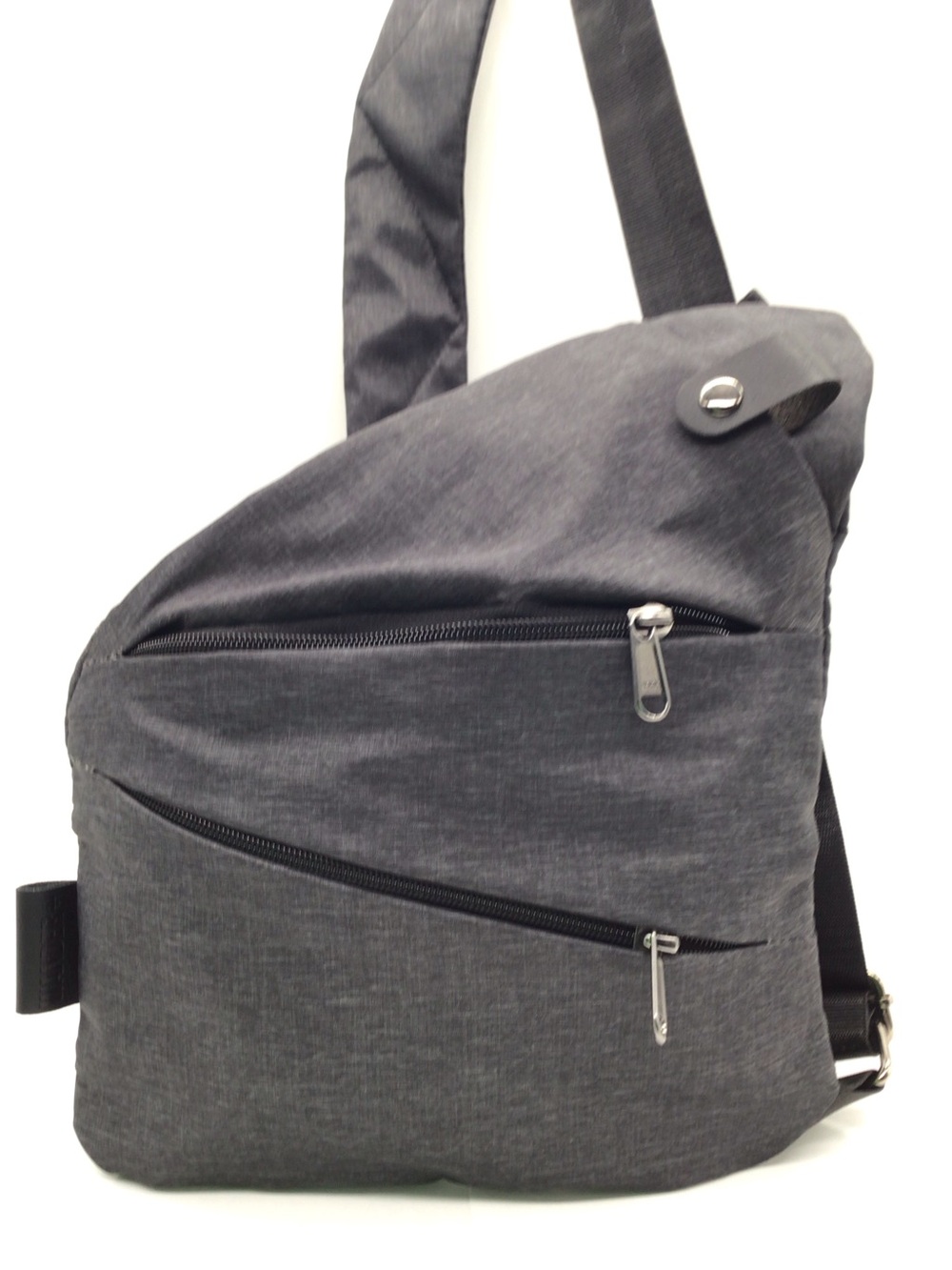 🌼3/$13🌼BUNDLE DEAL! Gray Nylon Sling Backpack